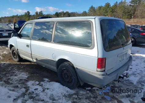 1992 Plymouth Grand Voyager Le z USA, uszkodzony, nr VIN 1P4GH54R8NX157251